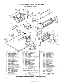 02 - Section parts for Whirlpool Dryer LAI5001W0 / from AppliancePartsPros.com