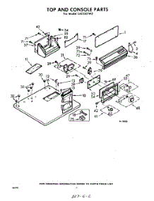 02 - Section parts for Whirlpool Dryer LAI5501W2 / from AppliancePartsPros.com