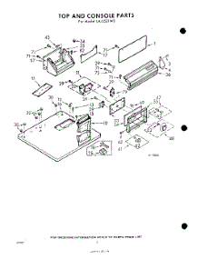 02 - Section parts for Whirlpool Dryer LAI5521W0 / from AppliancePartsPros.com