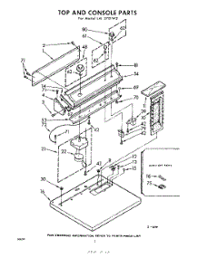 02 - Section parts for Whirlpool Dryer LAI5701W2 / from AppliancePartsPros.com