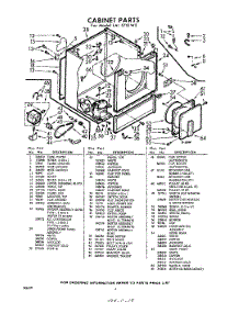 04 - Section parts for Whirlpool Dryer LAI5701W2 / from AppliancePartsPros.com