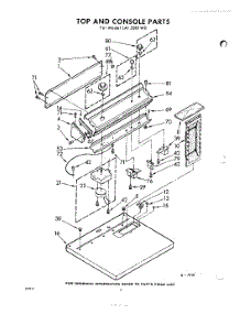 02 - Section parts for Whirlpool Dryer LAI5801W0 / from AppliancePartsPros.com