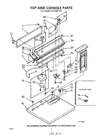 02 - Section parts for Whirlpool Dryer LAI5801W1 / from AppliancePartsPros.com
