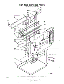 02 - Section parts for Whirlpool Dryer LAI5801W2 / from AppliancePartsPros.com