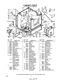 04 - Section parts for Whirlpool Dryer LAI5801W2 / from AppliancePartsPros.com