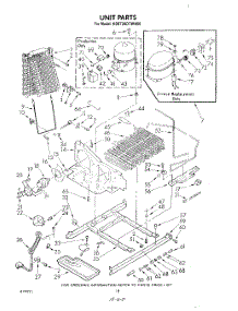 10 - Unit parts for Kitchenaid Refrigerator KSRT26DTTO00 / from AppliancePartsPros.com