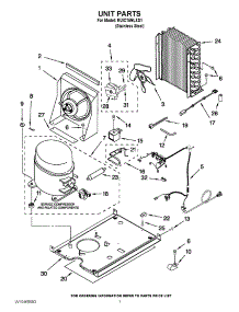 05 - Unit Parts parts for Kitchenaid Ice Machine KUIC15NLXS1 / from AppliancePartsPros.com