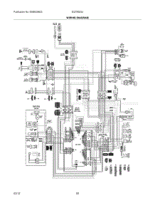20 - Wiring Diagram parts for Frigidaire Refrigerator EI27BS26JBA / from AppliancePartsPros.com