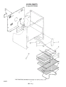 05 - Oven , Not Illustrated parts for Whirlpool Range RF377PXWN0 / from AppliancePartsPros.com