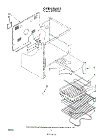 05 - Oven , Lit / Optional parts for Whirlpool Range RF377PXWN1 / from AppliancePartsPros.com