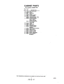 05 - Section parts for Whirlpool Dryer LAI8801W0 / from AppliancePartsPros.com