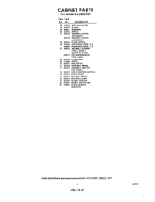05 - Section parts for Whirlpool Dryer LAI8801W1 / from AppliancePartsPros.com