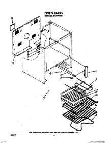 05 - Oven, Lit / Optional parts for Whirlpool Range RF377PXXN1 / from AppliancePartsPros.com