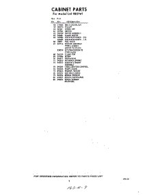 05 - Section parts for Whirlpool Dryer LAI9801W1 / from AppliancePartsPros.com