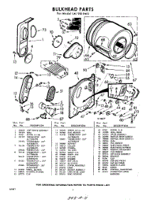 06 - Bulkhead parts for Whirlpool Dryer LAI9811W0 / from AppliancePartsPros.com