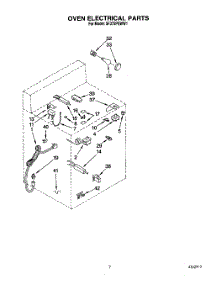 05 - Oven Electrical parts for Whirlpool Range SF375PEWN1 / from AppliancePartsPros.com