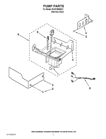 03 - Pump Parts parts for Kitchenaid Ice Machine KUIO18NNXS1 / from AppliancePartsPros.com
