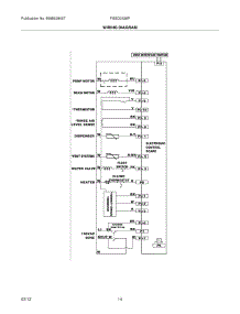 14 - Wiring Diagram parts for Frigidaire Dishwasher FGBD2438PB0A / from AppliancePartsPros.com