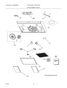 03 - Replacement Parts parts for Frigidaire Hood FHWC3040MSA / from AppliancePartsPros.com