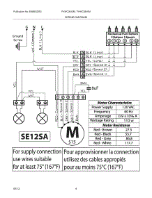 04 - Wiring Diagram parts for Frigidaire Hood FHWC3640MSA / from AppliancePartsPros.com