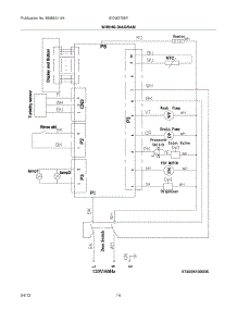 14 - Wiring Diagram parts for Frigidaire Dishwasher EIDW5705PB0A / from AppliancePartsPros.com