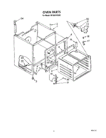 06 - Oven parts for Whirlpool Range RF385PXVN0 / from AppliancePartsPros.com