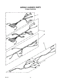 07 - Wiring Harness parts for Whirlpool Range RF385PXVN0 / from AppliancePartsPros.com