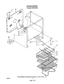 07 - Oven (Continued) parts for Whirlpool Range RF385PXWN2 / from AppliancePartsPros.com