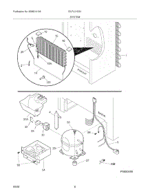 07 - System parts for Frigidaire Freezer EILFU21GS1 / from AppliancePartsPros.com