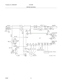 06 - Wiring Diagram parts for Frigidaire Air Conditioner CAHE25ER11 / from AppliancePartsPros.com
