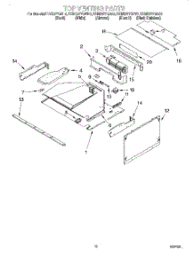 08 - Top Venting parts for Kitchenaid Oven KEMS377GBT0 / from AppliancePartsPros.com