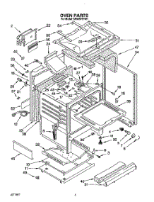 06 - Oven parts for Whirlpool Range SF385PEYN1 / from AppliancePartsPros.com