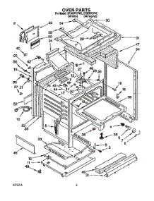 05 - Oven parts for Whirlpool Range SF385PEYN2 / from AppliancePartsPros.com