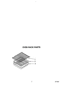 07 - Oven Rack, Lit / Optional parts for Whirlpool Range SF385PEYQ1 / from AppliancePartsPros.com