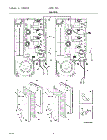 05 - Induction parts for Frigidaire Range CGIF3061NFB / from AppliancePartsPros.com