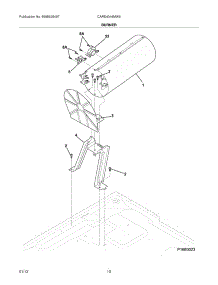 11 - Burner parts for Frigidaire Dryer CARE4044MW0 / from AppliancePartsPros.com