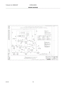 12 - Wiring Diagram parts for Frigidaire Dryer CARE4044MW0 / from AppliancePartsPros.com