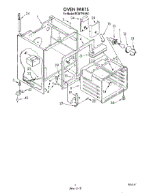 04 - Oven parts for Whirlpool Range RF387PXVM0 / from AppliancePartsPros.com