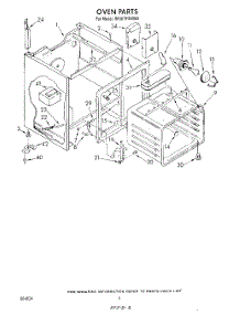 04 - Oven parts for Whirlpool Range RF387PXWN0 / from AppliancePartsPros.com