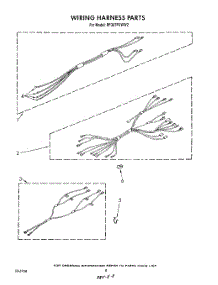 07 - Wiring Harness parts for Whirlpool Range RF387PXWN2 / from AppliancePartsPros.com