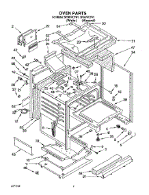 06 - Oven parts for Whirlpool Range SF387PCYN1 / from AppliancePartsPros.com