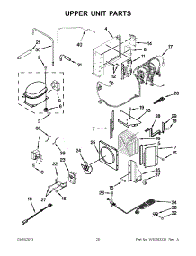 10 - Upper Unit Parts parts for Kitchenaid Refrigerator KSSO48FTX17 / from AppliancePartsPros.com