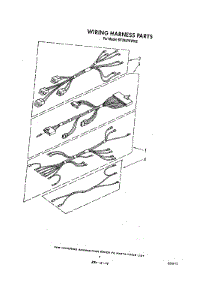 07 - Wiring Harness parts for Whirlpool Range RF395PXWN2 / from AppliancePartsPros.com