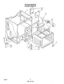 06 - Oven parts for Whirlpool Range RF396PXVN3 / from AppliancePartsPros.com