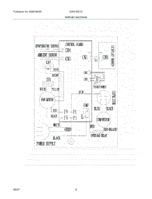 04 - Wiring Diagram parts for Frigidaire Air Conditioner GAM155Q1A1 / from AppliancePartsPros.com