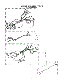 07 - Wiring Harness parts for Whirlpool Range RF396PXYN0 / from AppliancePartsPros.com