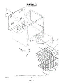 06 - Unit , Literature And Optional parts for Whirlpool Range RF398PXWN1 / from AppliancePartsPros.com