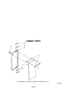 03 - Cabinet parts for Whirlpool Range SF5140SRN3 / from AppliancePartsPros.com