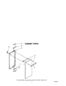 03 - Cabinet parts for Whirlpool Range SF514ESRM0 / from AppliancePartsPros.com