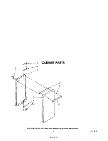 03 - Cabinet parts for Whirlpool Range SF514ESRN3 / from AppliancePartsPros.com